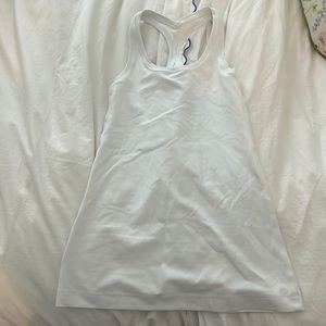 LULULEMON NULU WHITE TANK TOP
